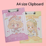 A4 size clipboard-Cotton doll design