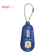 Button Battery Tester, Keychain Pocket Portable and  Battery Tester to Check Remaining Battery Power