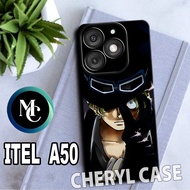 HP Rubber case for ITEL A50/CC16/Anime Motif/softcase ITEL A50/Casing/silicon/case ITEL A50hp