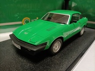 Cult 1 18 凯旋树脂仿真双门跑车模型 Triumph TR7 Coupe 1979 绿
