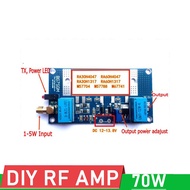 70W Radio RF Power Amplifier Board Transceiver conversion  for RA30H4047M RA60H4047M Ham UHF VHF wal