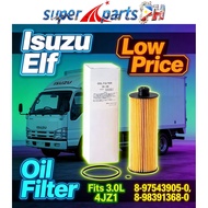 Oil filter for ISUZU ELF 4JZ1 3.0L 2018-2026 8-97543905-0 8-98391368-0