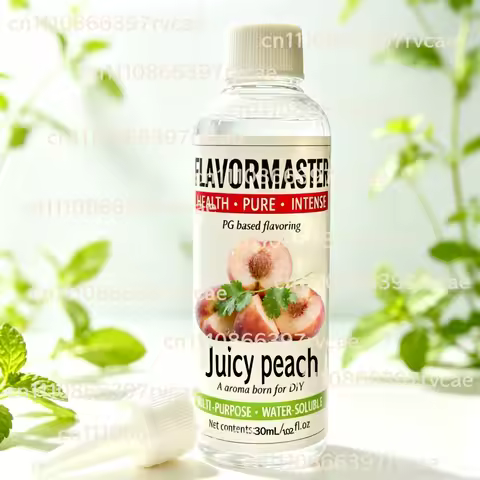 Premium Honey Peach Flavoring Concentrated PG Based Liquid TPD Compliant for DIY VP Juicy Intense Au