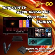 FLASH GO VIP ex team (joytv) IPTV MALAYSIA PIN CODE CHINESE Taiwan MALAY INDIA ETC COUNTRY
