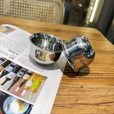 Premium Thickened Solid 316 Stainless Steel Mini Small Wine Cup One Liang Two Liang Liquor Teacup Ho