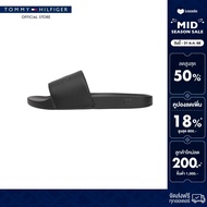 Tommy Hilfiger รองเท้าแตะ ผู้ชาย รุ่น FM0FM05505 BDS - สีดำ