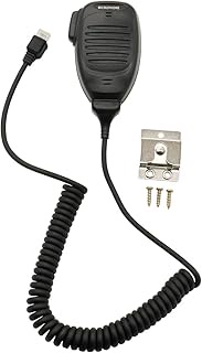 GoodQbuy KMC-35 Walkie-Talkie Microphone Standard Dynamic Mobile Radio (RJ45) 8 Pin Speaker Micropho