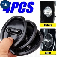 LK 4PCS Car Door Shock-Absorbing Pad - Anti-collision Lock Latches Cushion - Lock Buckle Buffer - Un