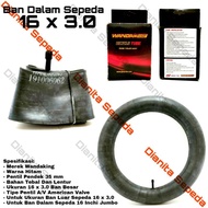 Inner tube 16 x 3.0 / 30 / 3 0 / 3.00 2.50 king BMX Bike FAT Bike large jumbo AV motorcycle wheels