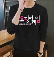 CJ.LAW-BAJU PRIA SQUID GAME HURUF KOREA SWEATER-SWEATSHIRT PRIA-MALE/MAN-HARGA GROSIR/HARGA SATUAN H