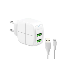 Pengisi daya ponsel 18W Adaptor pengisi daya ponsel USB Set universal pengisian daya super cepat Dil