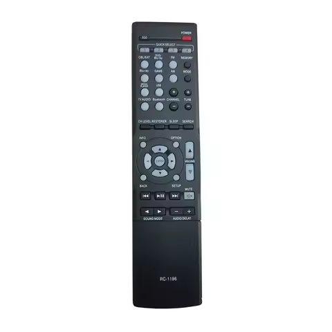 RC-1196 Replace Remote Control RC1196 for Denon AVR-X520BT AVR-X510BT AVR-S510BT AVR-S500BT AV Recei