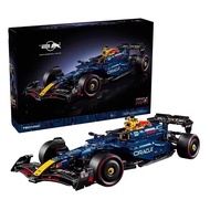 W&F 2025 New 1:8 Red Bull Racing Car RB20 F1 Car 42206 DIY Building Blocks Kids Toy for 14+ 1600+pcs