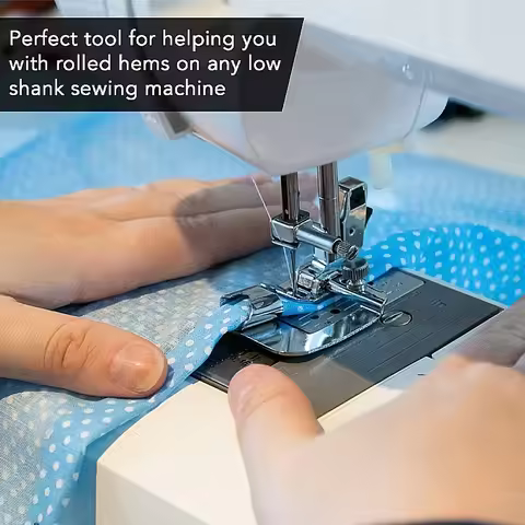 Multi-Functional Sewing Machine Foot Press Rolled Hem Feet Set 9mm/13mm/19mm/25mm Household Sew Acce
