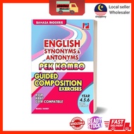 [ENGLISH UPSR] SYNONYMS &amp; ANTONYMS Guided Compositions Exercises/ Pek Combo