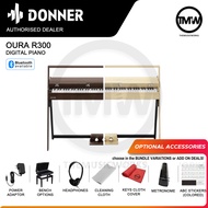 Donner OURA R300 Digital Piano 88 Keys Weighted Compact Modern Sleek Design [PREORDER]