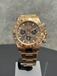 【朱古力地通拿】97新 ROLEX 勞力士 地通拿 DAYTONA 116505 116505-0013 巧克力色