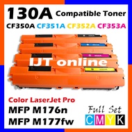 B/C/Y/M Color Compatible to HP CF350A 350A 350 Black 130A CF351A Cyan CF352A Yellow CF353A Magenta C