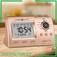 [Sharprepublic2] Azan Alarm Clock Father's Day Gift Azan Alarm Table Clock for Mosque