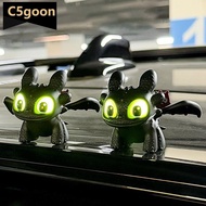 C5GOON Toothless Keychains Cartoon Anime Figure Toys Dark Glowing Luminous Keychain Toys Night Wings