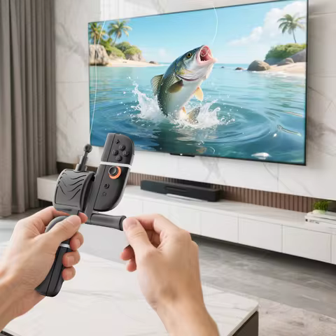 Fishing Rod for Nintendo Switch 2 Joy-Con Fishing Game Accessories ABS for Fishing Star World Tour f