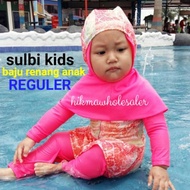 SIZE SIZE 1234567-GIRL'S SWIMSUIT || SULBI REGULAR CHILDREN || Muslim Swimwear