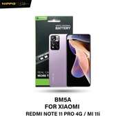 Hippo Baterai Xiaomi BM5A Redmi Note 11 PRO 4G / Mi 11i 5000mAh Battery Batere Batrai Batre Original
