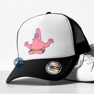 SPONGEBOB Hat / Men's Snapback Hat / Mesh Trucker Hat Skena Outfit Distro Hat / Starboy Kalcer Men's