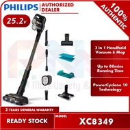 Philips 25.2V / 80 mins / 3 in 1 Cordless Stick Handheld Vacuum Cleaner with Mop Function XC8349 (XC