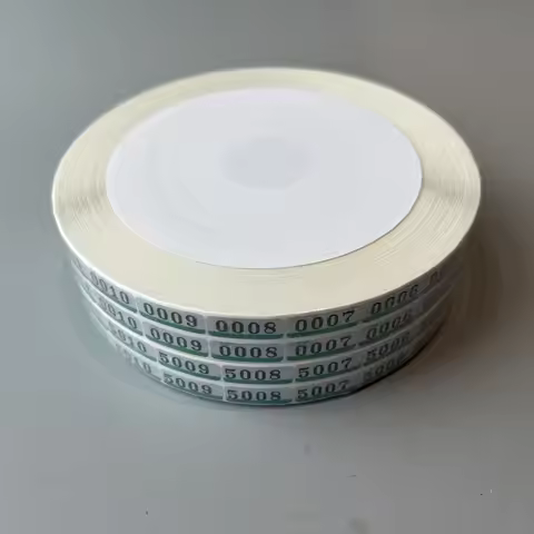 1 x 10000 pairs Brand new Twin Check labels No. 0001 - 9999 for Noritsu & Fuji negative minilabs sho