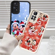 CH68 Mickey Christmas Soft Casing for Xiaomi Redmi Note SE 11S 11T 11 Pro 5G Protective Case