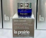 la prairie 24新版 萊珀妮魚子精華瓊貴緊緻眼霜 3ml (Luxe Eye Cream)【平行進口】
