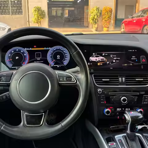 Android Car Dual Screen Carplay For Audi A4 A5 S4 S5 B8 GPS Navigation Auto Stereo Head Unit Multime