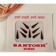 Drop Design Indian Sticker Pottu Forehead Bindi Potu Wear Traditional Indian Women Indian Accessorie