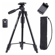 ขาตั้งกล้อง มือถือ Yunteng VCT-5208 TRIPOD มีรีโมทบลูทูธ ขาตั้งมือถือ พกพาได้