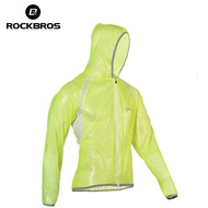 ROCKBROS Cycling Jersey Jacket Rain Waterproof Windproof Raincoat Bike