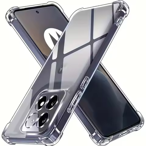 Shockproof Silicone Case For Motorola Edge 30 40 Neo 60 Pro 50 Fusion Moto G53 G54 G84 G34 G85 G35 G