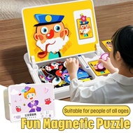 Magnetic Puzzle Blocks Toys Educational Toys Children 6-3 Years Old Enlightenment