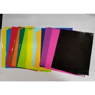 A4++(253.532cm)30's Asst Color Paper. / Color Flint Paper-1 pkt