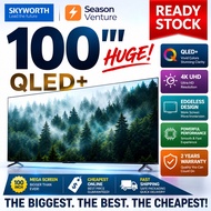 SKYWORTH 100" 4K GOOGLE QLED TV UHD 100SUE8600