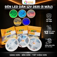 Led strip light 12V-2835-8MM, 120D/M - 240D/M, roll length 5M, 5 colors