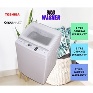 Toshiba 9kg Washing Machine AW-J1000FM / AW-H1000GM (SB) Mesin Basuh