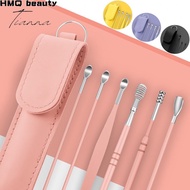 6 Pcs Ear Cleaner Kits Earpick Sticks Earwax Remover Ear Pick Cleaning Ear Cleanser Spoon Earpick Be
