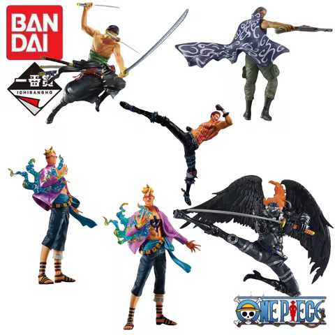 In Stock Original Bandai Ichiban Kuji King Roronoa Zoro Marco Benn Beckman Charlotte Katakur Anime F