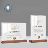 Certificate Frame Patent Authorization Certificate Frame Mounting Honor Certificate Photo Frame Disp