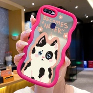 Casing For OPPO F9 F9 Pro Realme 2 Pro U1 Case Casing Use Cat Hair Circle Pattern HP Cesing Macaron 