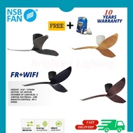 NSB FAN AERATRON FR+wifi 43 / 50 / 60 Inches WiFi Ready + Module DC Motor Ceiling Fan/KIPAS