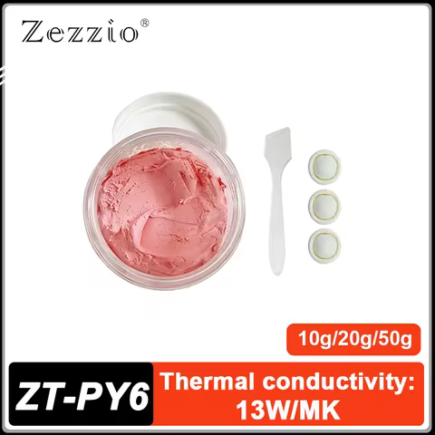 Zezzio ZT-PY6 Thermal Putty Thermal conductivity 13W/m.k For CPU IC Graphics Card High Performance H