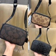 Men Bag CAB80 Embossed CY888 Men's Bag All-Match Small Shoulder Bag Messenger Bag Presbyopic Casual 