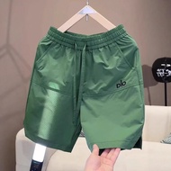 Dopamine Quick-Drying Overalls Shorts Men's Mesh Breathable American Five-Point Pants Loose Casual B